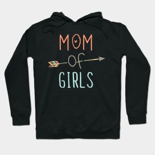 Womens Mom of Girls TShirt Mother's Day Hoodie